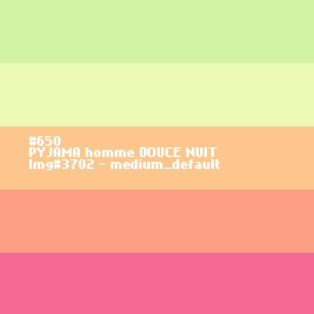 PYJAMA hiver homme DOUCE NUIT