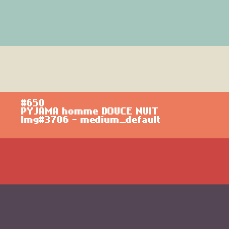 PYJAMA hiver homme DOUCE NUIT