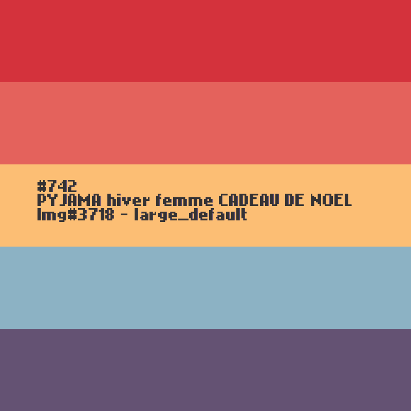 PYJAMA hiver femme Cadeau de Noël