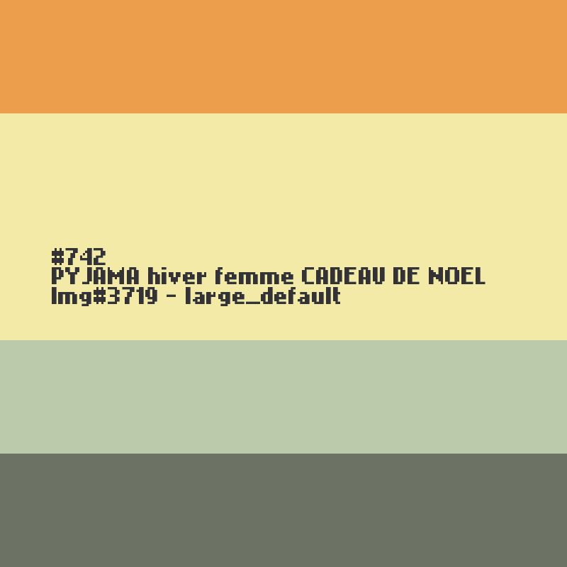 PYJAMA hiver femme Cadeau de Noël