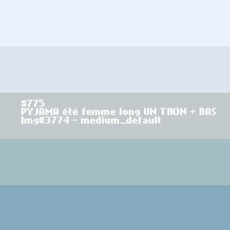 PYJAMA femme long UN THON + BAS