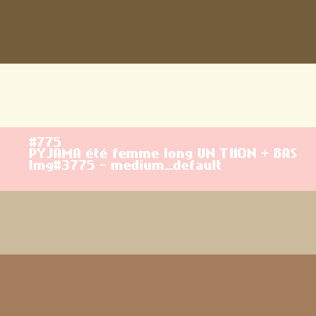 PYJAMA femme long UN THON + BAS