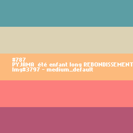 PYJAMA enfant long REBONDISSEMENTS