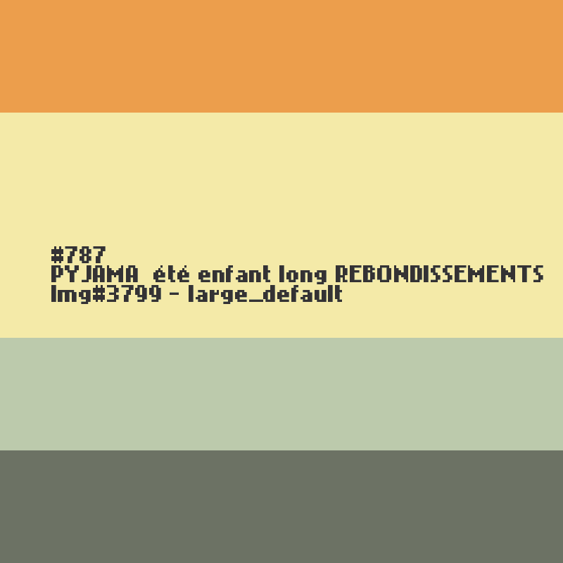 PYJAMA enfant long REBONDISSEMENTS