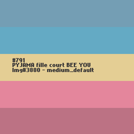 PYJAMA fille court BEE YOU