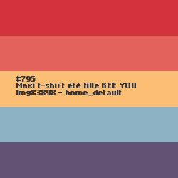 Maxi t-shirt fille BEE YOU