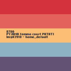 Pyjashort voor heren PATATI met kletsende aardappeltjes