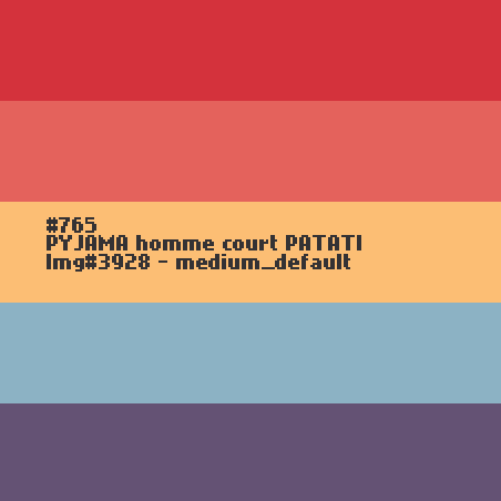 PYJAMA homme court PATATI