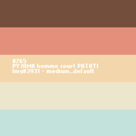 PYJAMA homme court PATATI