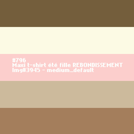 Maxi t-shirt voor meisjes REBONDISSEMENT