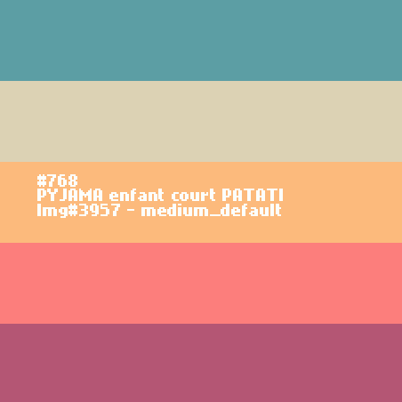 PYJAMA enfant court PATATI