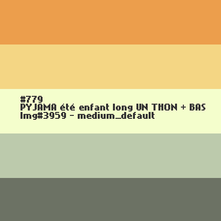 PYJAMA enfant long UN THON + BAS