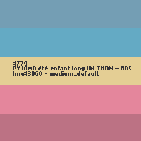 PYJAMA enfant long UN THON + BAS