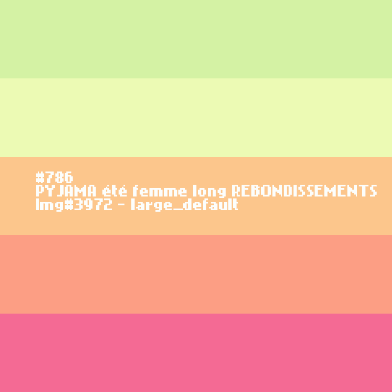 PYJAMA femme long REBONDISSEMENTS