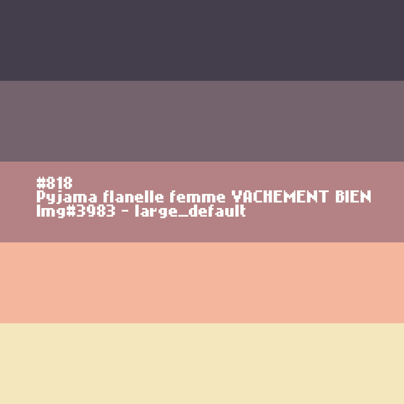 Pyjama flanelle femme Vachement bien