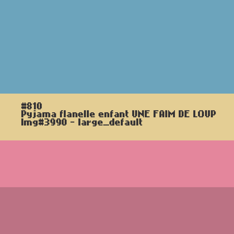 Pyjama flanelle enfant Une Faim de LOUP