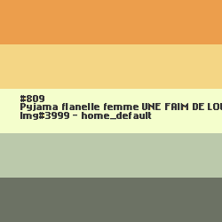 Pyjama flanelle femme Une Faim de LOUP