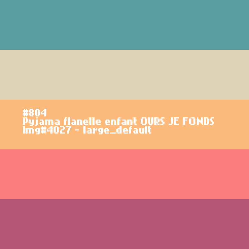 Flanellen pyjama voor kinderen Beertjes