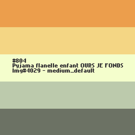 Pyjama flanelle enfant OURS Je Fonds