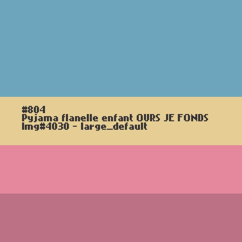 Flanellen pyjama voor kinderen Beertjes