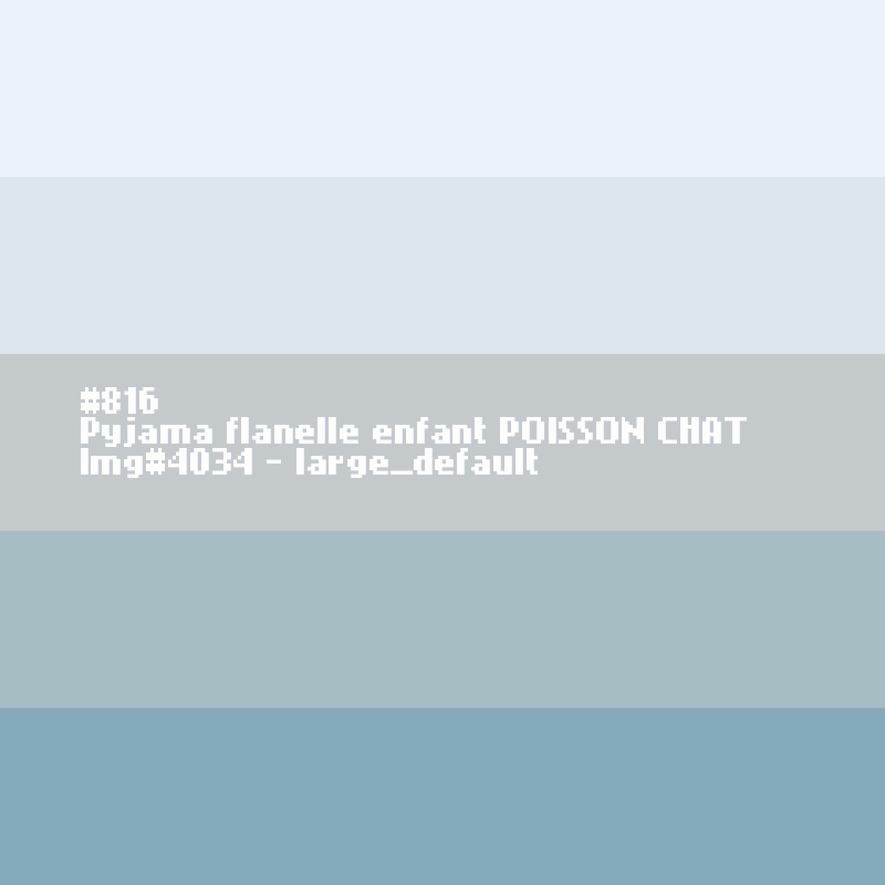 Flanellen pyjama voor kinderen Kat en Vis