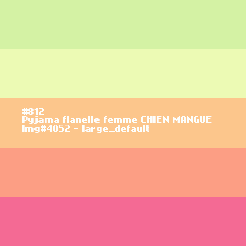 Flanellen pyjama voor dames Hond Mango