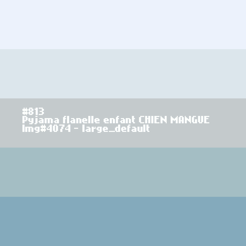 Flanellen pyjama voor kinderen Hond Mango