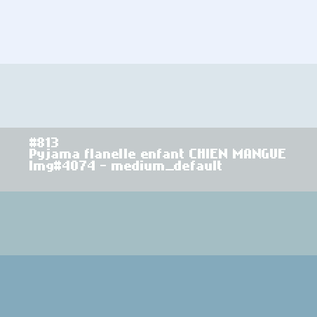 Flanellen pyjama voor kinderen Hond Mango