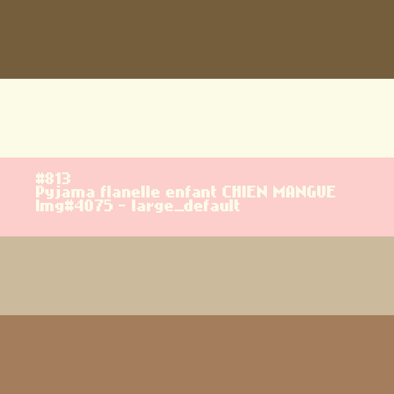 Flanellen pyjama voor kinderen Hond Mango