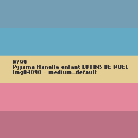 Pyjama flanelle enfant Lutins de Noël