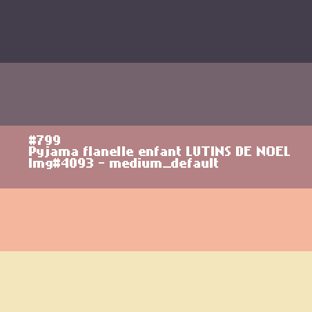 Pyjama flanelle enfant Lutins de Noël