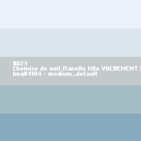 Chemise de nuit flanelle fille Vachement bien