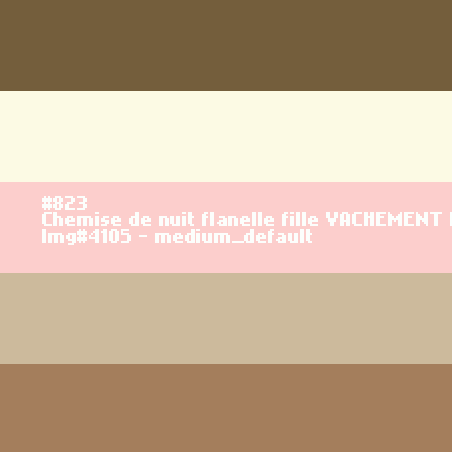 Chemise de nuit flanelle fille Vachement bien