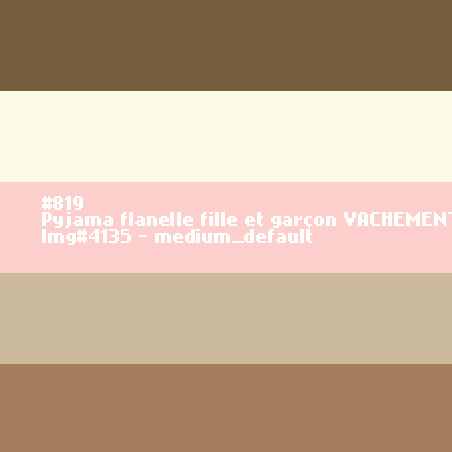 Flanellen pyjama voor jongens en meisjes koeien