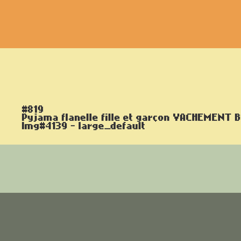 Pyjama flanelle fille et garçon Vachement bien