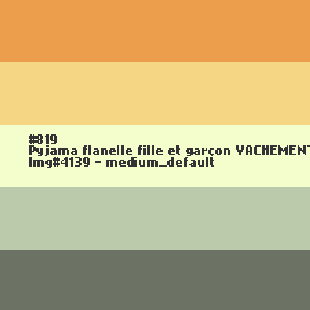 Pyjama flanelle fille et garçon Vachement bien