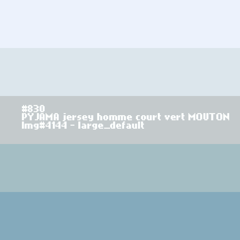 Pyjashort voor heren met  SCHAAPJE.