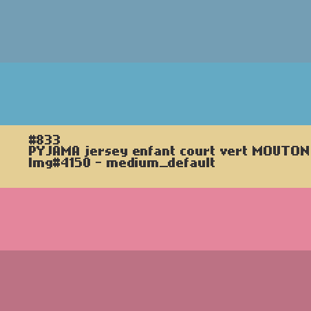 Pyjashort voor kinderen  SCHAAPJE.