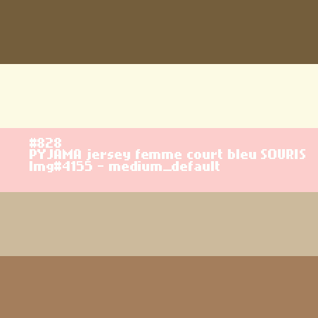 Blauwe pyjashort voor vrouwen MUISJE.