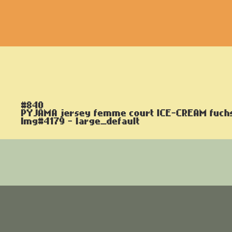 Pyjashort voor dames ICE-CREAM