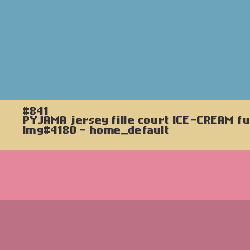 PYJAMA fille court ICE-CREAM