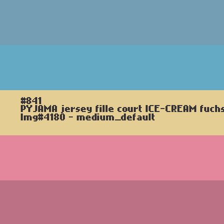 PYJAMA fille court ICE-CREAM