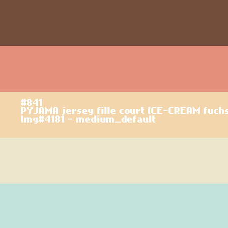 Pyjashort voor meisjes ICE-CREAM