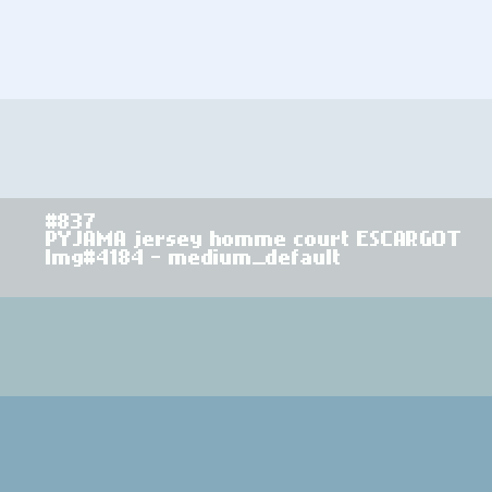 Pyjashort voor heren ESCARGOT