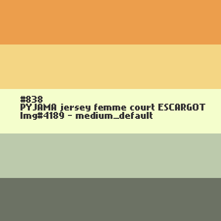 Pyjashort voor dames ESCARGOT