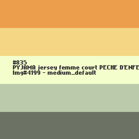 PYJAMA femme court Pêche d'Enfer
