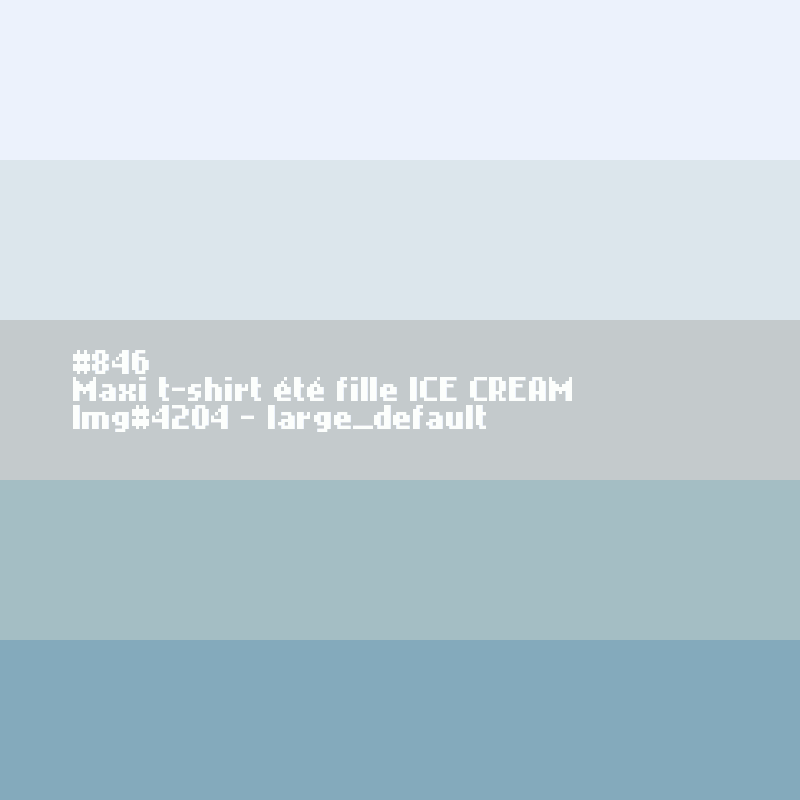 Maxi t-shirt fille ICE CREAM