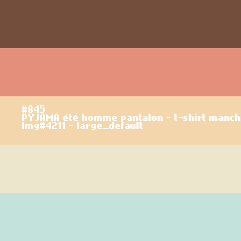 PYJAMA homme pantalon - t-shirt manches courtes Pêche d'Enfer