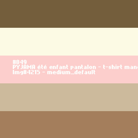 Lange zomerpyjama voor kinderen t-shirt met  korte mouw PERZIK.