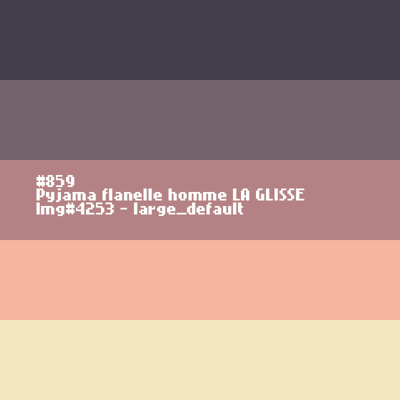 Flanellen herenpyjama LA GLISSE